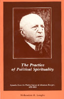 The Practice of Political Spirituality